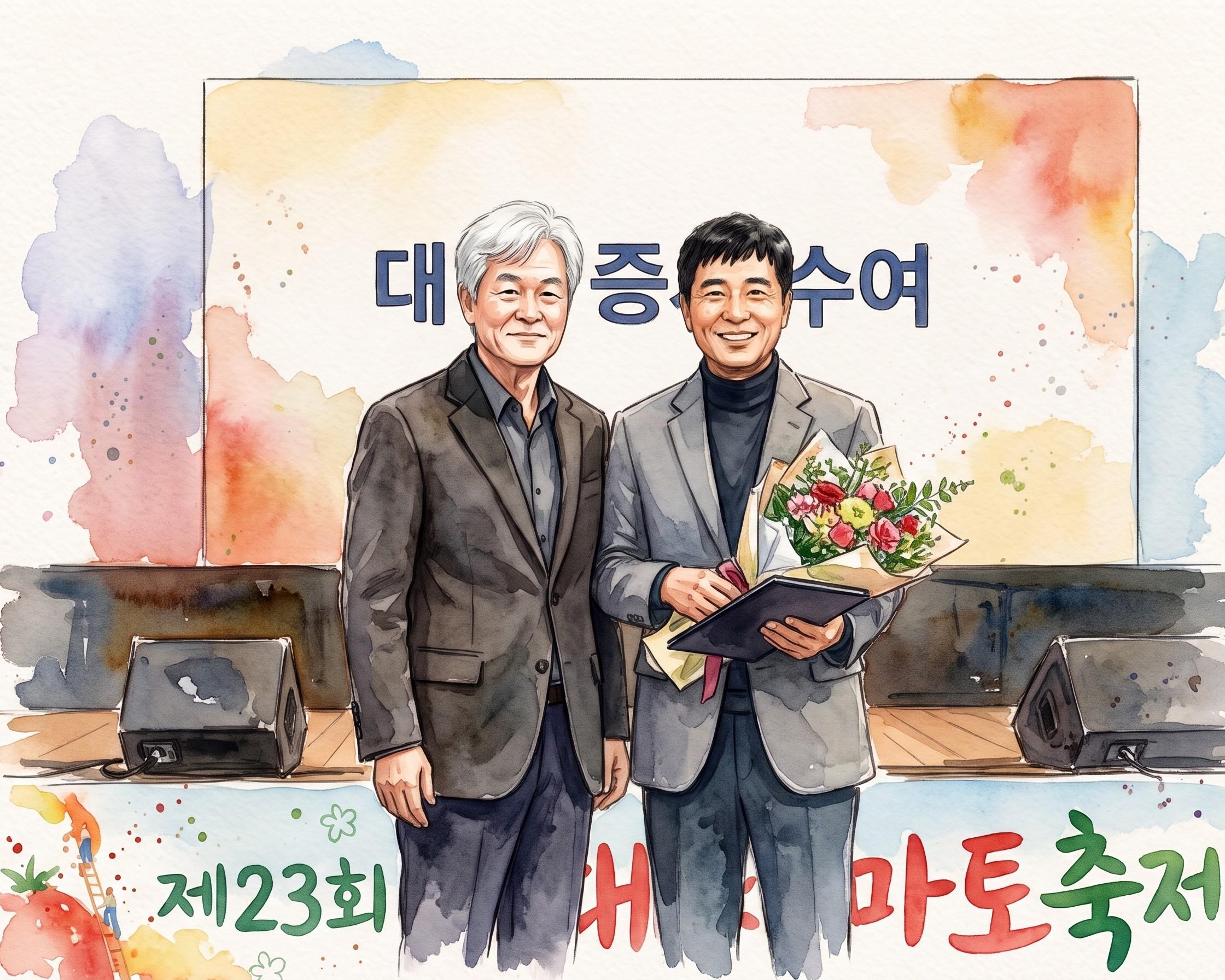 제23회 대저토마토축제 대상 수상 일러스트